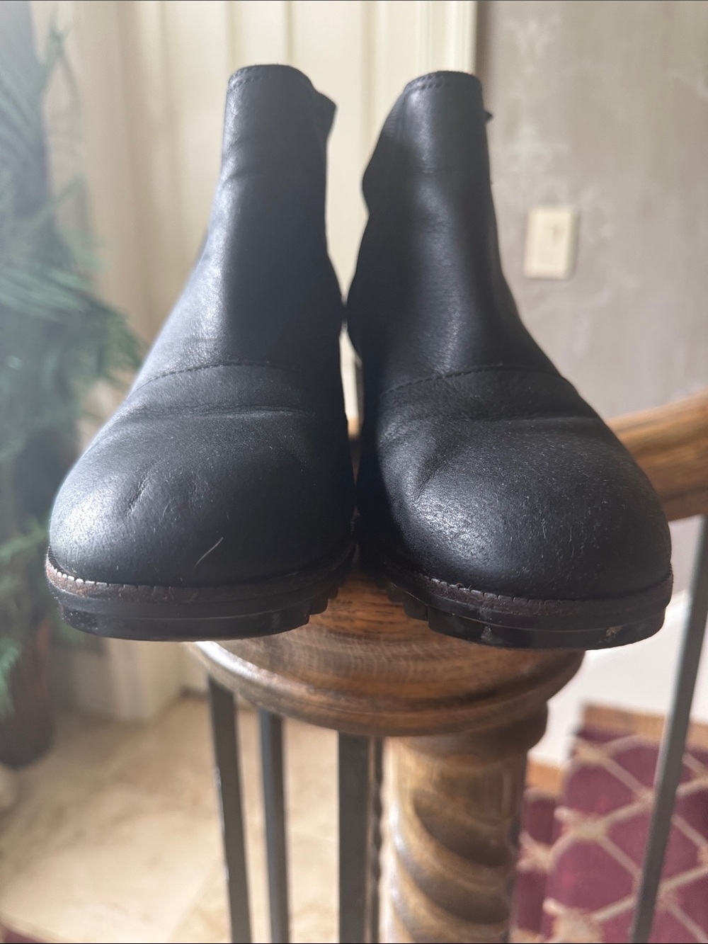 SORREL Chelsea leather boots. Size 10. Black very good condition - Picture 4 of 9
